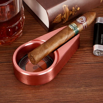 

Cigar ashtray men creative cigar ashtray Cuba stylish living room European metal cigar ashtray mini ashtray