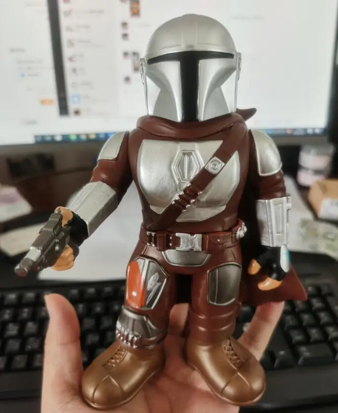 Star War The Mandalorian Boba Fett Head &amp Hands Moveable 20cm Figure Toys | Игрушки и хобби