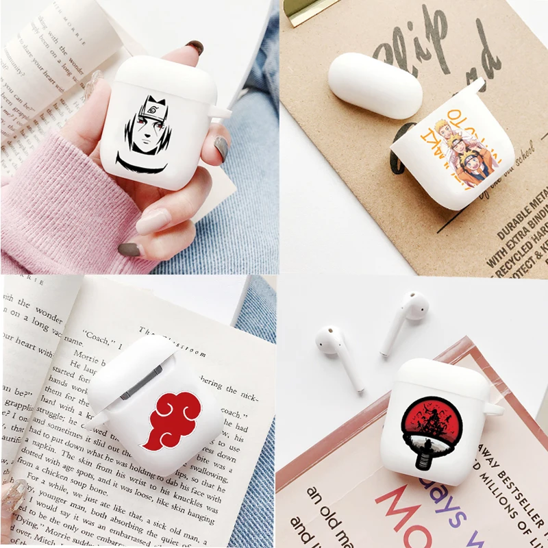 Обезболивающий чехол Hatake Какаси японское аниме Наруто манга для Airpods 2 1 s Для Air pod