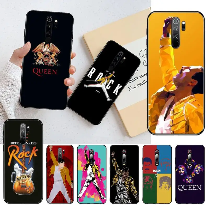 Мягкий силиконовый чехол для телефона PENGHUWAN Фредди Меркури Queen band Redmi Note 8 8A 7 6 6A 5 5A 4