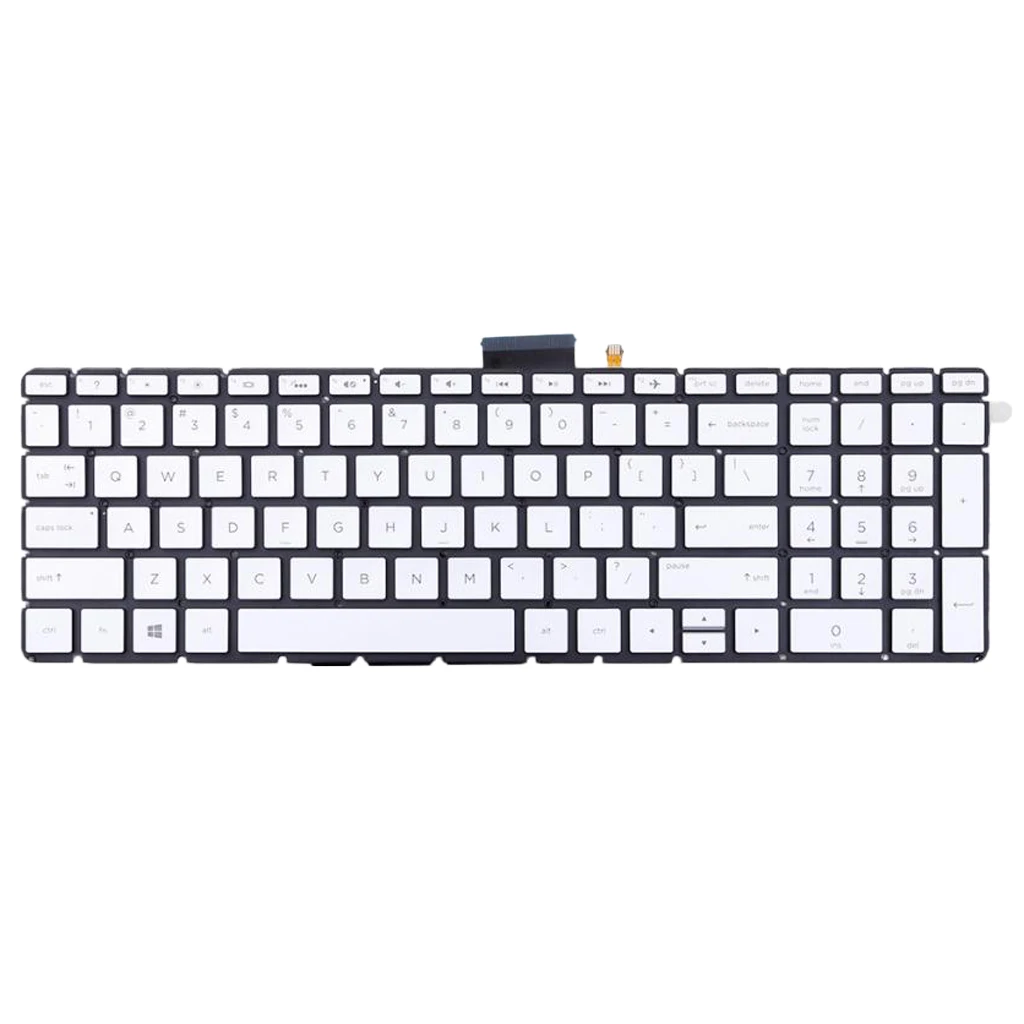 US English Layout Replacement Laptop Keyboard With Backlit no Frame Button Keypad for HP Pavilion 15-BS 15Q-BD 17G-BR 