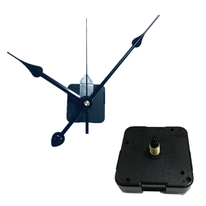 Precision12888 механизм настенных часов 8/11/13/16/19/22 мм кварцевый черный комплект для