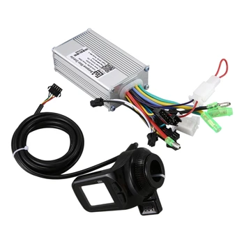 

36V 350W Electric Bike Brushless Motor Controller with LCD Display&Thumb Throttle Electric Bicycle Scooter E-Bike Parts