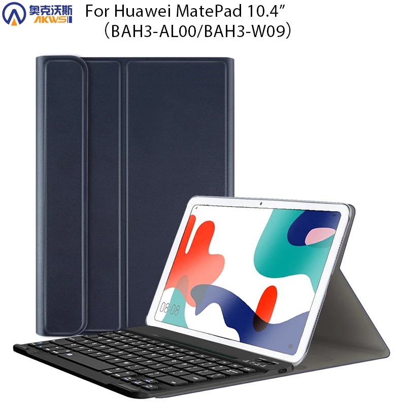 

Keyboard Case for Huawei Matepad 10.4 BAH3-AL00 BAH3-W09 Stand Cover with Bluetooth Wireless Keyboard for Huawei 10.4 2020