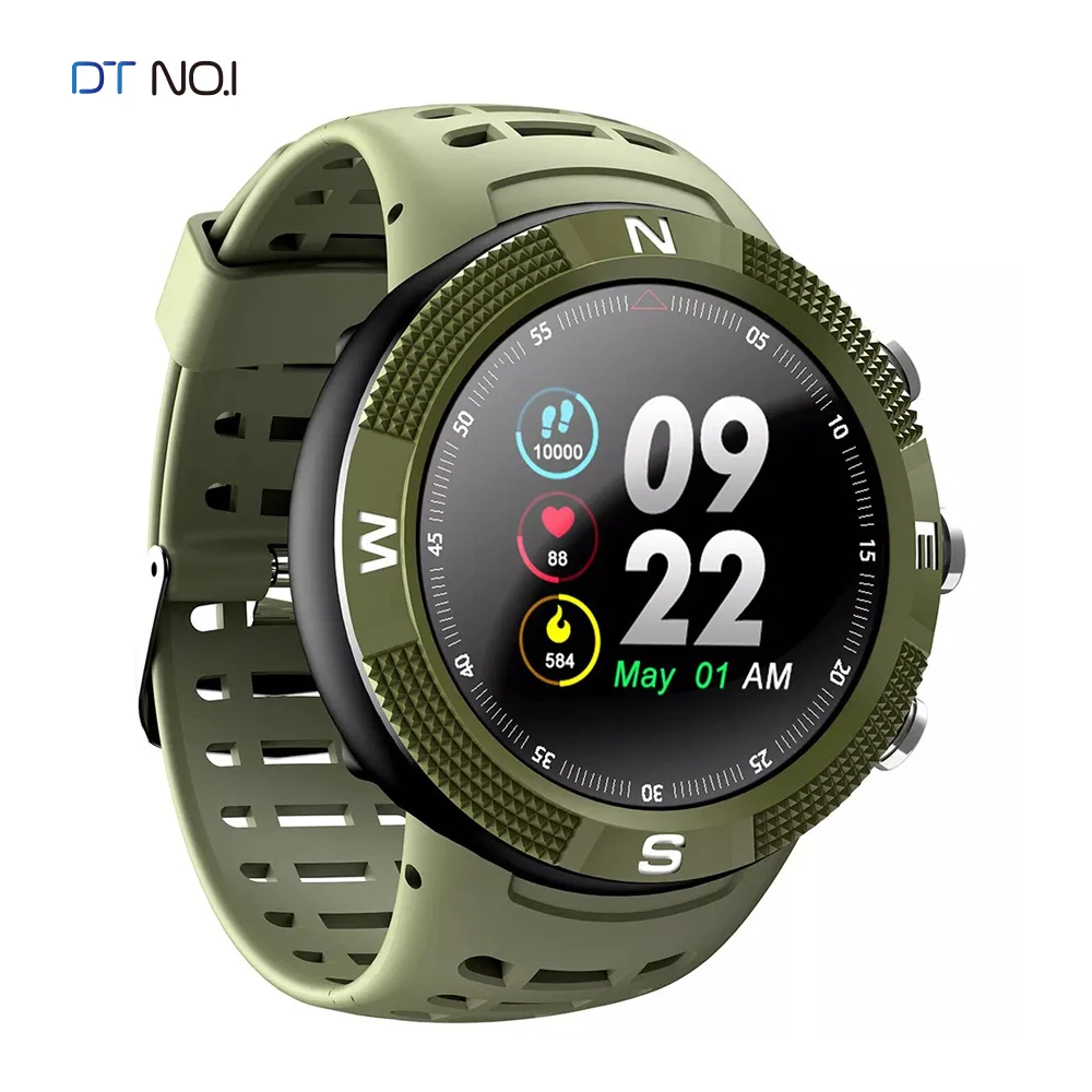Оригинальный DT № 1 F18 Smartwatch gps Спорт Bluetooth 4 2 IP68 Водонепроницаемый 350 мА/ч для работы