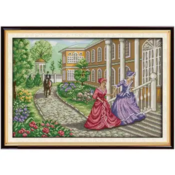 

Go home oil painting counted 11CT 14CT DIY kit Chinese wholesale Chinese Cross Stitch embroidery needlework Sets home decor