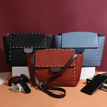 

2020 new women's bags, summer handbags, fashion one-shoulder diagonal bag car stitching ladies bags