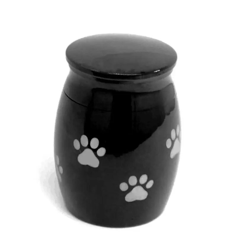 Простые траурные урны для домашних животных для собак пепел кремации кошки идеальное место отдыха L41A - Цвет: Paw