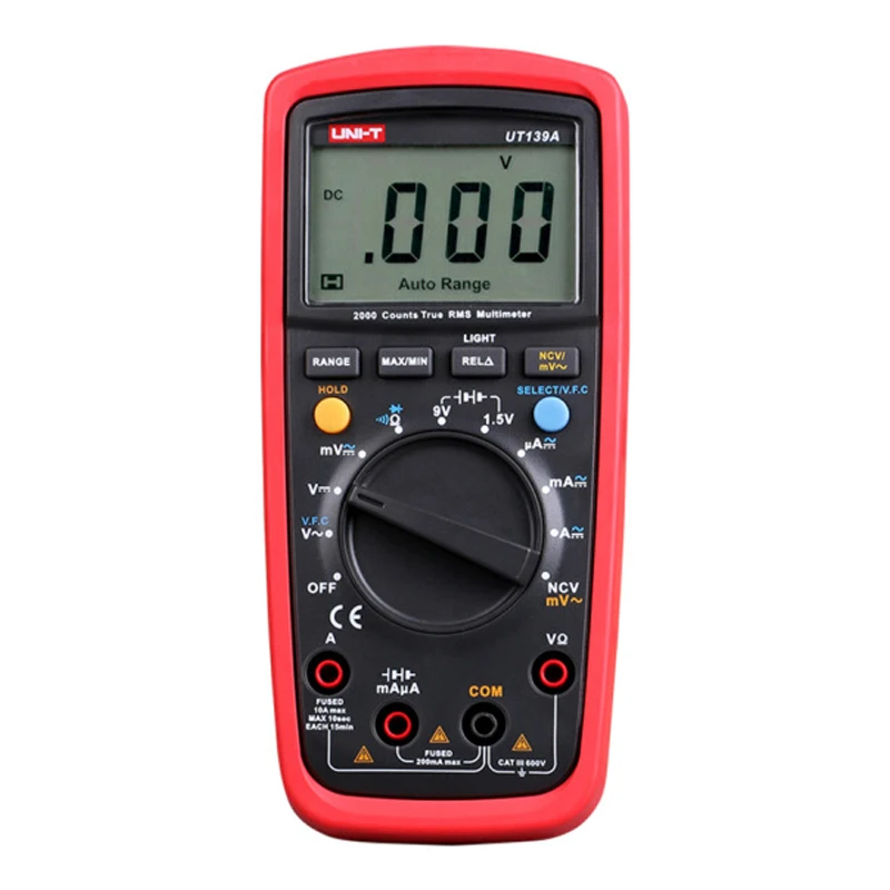 Цифровой мультиметр UT139S UT139E UT139C UT139B UT139A измеритель температуры LPF фильтр