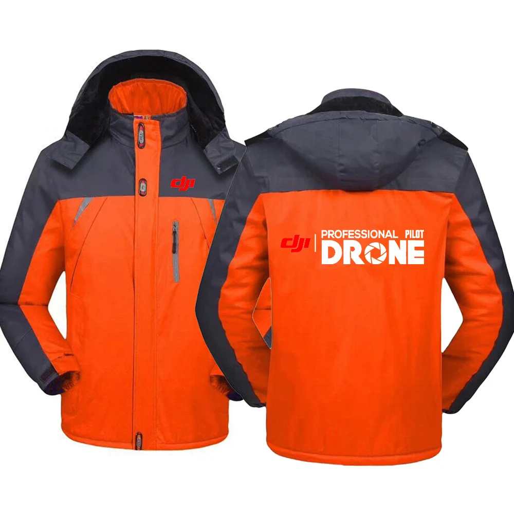 Waterproof Windproof Hooded Jacket for Men Winter