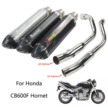 

Exhaust System for Honda CB600F Hornet Motorcycle Header Pipe 51 mm Silencer 470 mm Exhaust Muffler Pipe Slip On EU US Edition