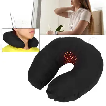 

Pain Relief Neck Pillow Neck Pain Relief Light Therapy System Cervical Appliance Neck Protection Massage Relaxation