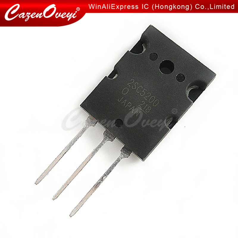 5 шт./лот 2SC5200 SC5200 TO-3PL 5200 Новый и оригинальный в наличии | Электронные компоненты