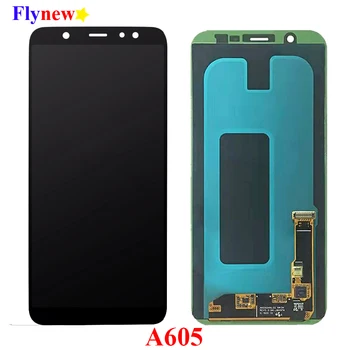 

Super Amoled LCD For Samsung Galaxy A6 Plus 2018 A605 A605F Display Touch Screen A6+ A605FN A605G A605GN LCD module Digiziter