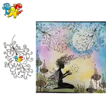

flower Transparent Clear Stamps for DIY Scrapbooking/Card Making/Kids Christmas Fun Decoration Supplies