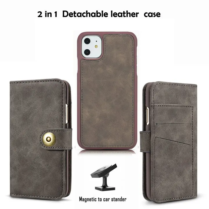 2 в 1 Полуночный зеленый кошелек для Coque iPhone 11 Pro Max Роскошный чехол для iPhone X Xr Xs Max 5 5S SE 6 6S 7 8 Plus 8+ iPhone11