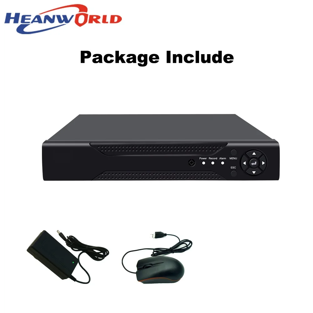 Heanworld CCTV AHD DVR 5MP 4CH NVR 8CH 1080P HVR аналоговый гибридный цифровой видеорегистратор 5MP ONVIF P2P RS485 HDMI