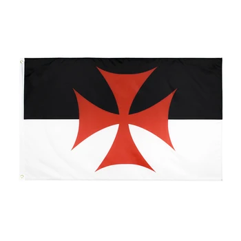 

Xiangying 3x5 fts Roman Catholic Church banner Knights Templar Flag