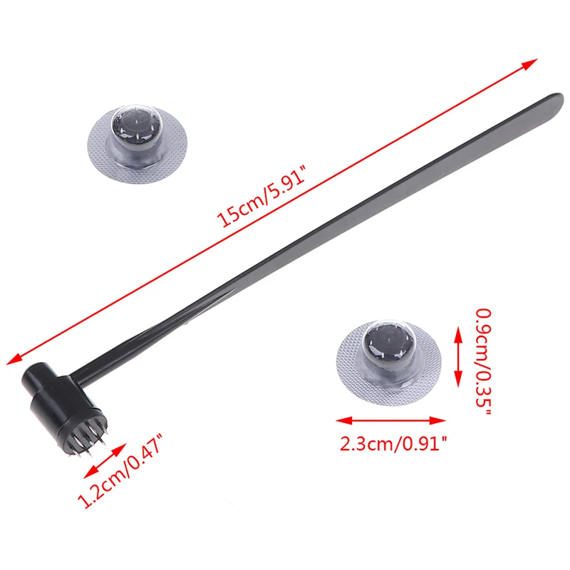 Double Head Chinese Acupuncture Needle Needle Seven Star Dermal With 12 Replacable Head Skin disposable acupuncture needle