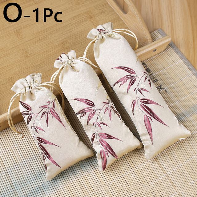 Embroidery Satin Drawstring Gift Bag Silk Jewelry Packaging Bags Christmas Wedding Gift Decor Pouches