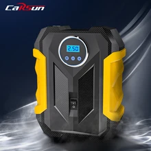 Aliexpress - Carsun Car Air Pump with LED light Portable Air Compressor Inflatable Pump Digital Car Tire Inflator For Motorcycle Bicycle