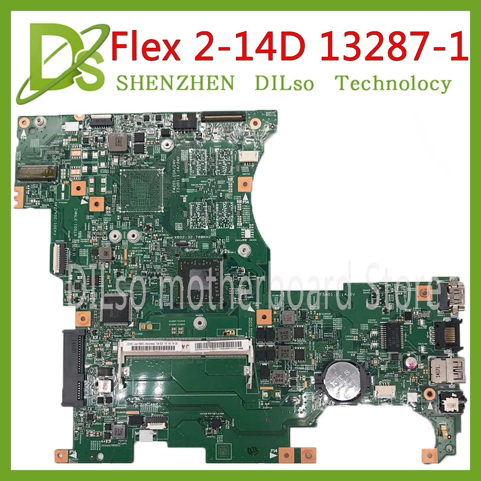 KEFU 13287-1 Материнская плата для Lenovo FLEX 2 14D Flex 2-14D ноутбука LF145M 448.00Y02.0011 100% тестовая