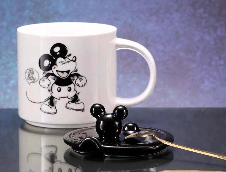 Disney 400 мл кофейная чашка Микки и Минни Кружка Керамическая кофейная чашка кружка Grinch чашки и кружки бутылка для воды Grinch Рождество