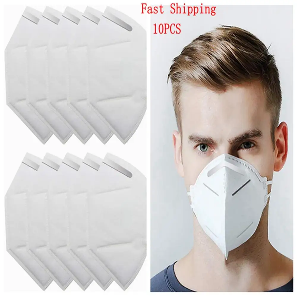 

10/100PCS KN95 Mask CE Certification Mouth Face Mask Dust Anti Infection N95 Masks PM2.5 Anti-fog Protective Respirator Reusable