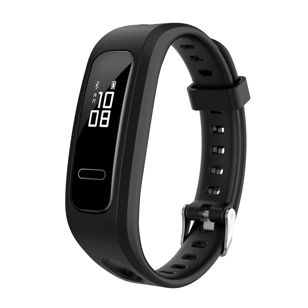 

For Huawei Band 4e 3e Honor Band4 Running Smart Watch Accessories Silicone Watch Band Replacement Wrist Strap Sports Wristbands