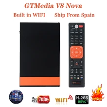 Стабильный GTMEDIA V8 NOVA Full HD спутниковый ТВ приемник встроенный wifi USB 2,0 высокоскоростной хост HD DVB-S2 спутниковый декодер