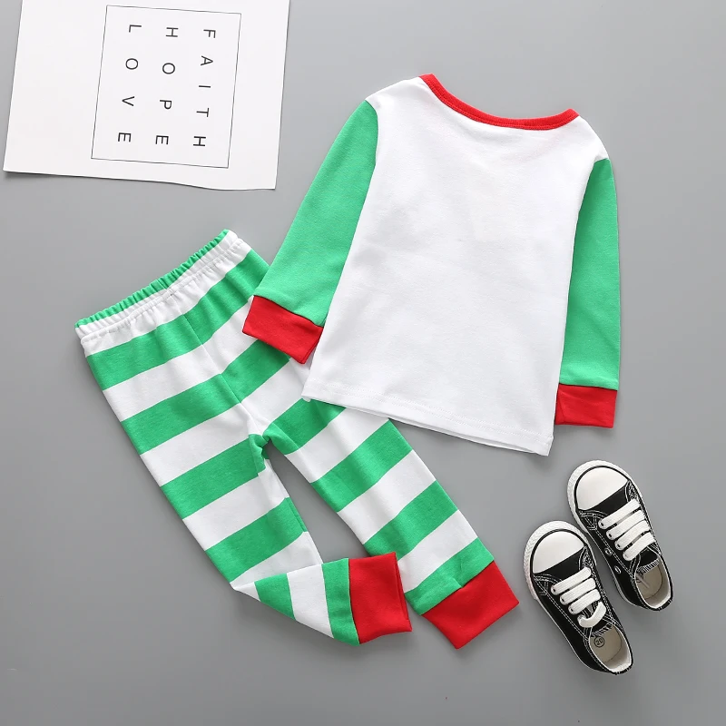 Детские пижамы; Детские комплекты одежды для сна; рождественские пижамы с изображением животных; хлопковая одежда для сна для мальчиков и девочек; комплекты детской одежды