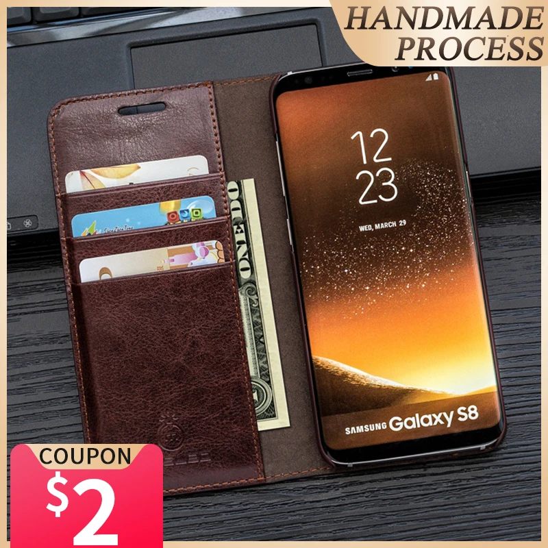 Чехол для S10e S9 + S8 Plus Роскошный Musubo кожаный чехол с откидной крышкой samsung Galaxy Note 10