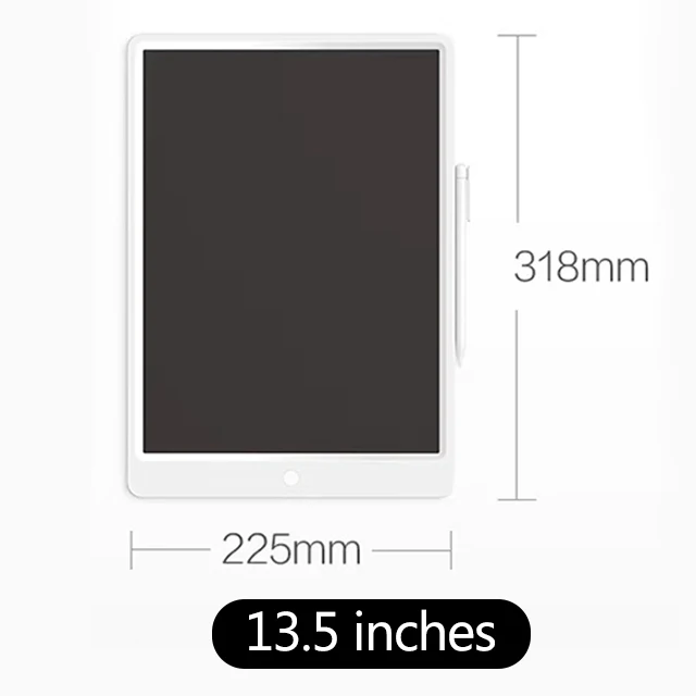 13.5 inch Xiaomi Mijia ЖК-планшет для записи Классная доска 10 блокнот цифровой блокнот для рисования электронный блокнот для рукописного ввода графическая доска для сообщений - Color: 13.5 inch