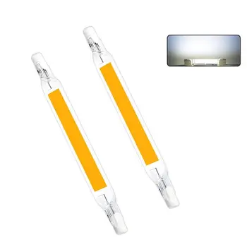 

2 Pcs LED Light Bulbs LED COB Lamp Bulb 110V 230 V Replace Halogen Lamp Warm White Cold White 15W 118mm