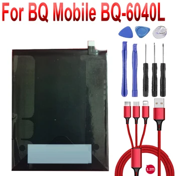 3.85v 4000mAh Battery for BQ Mobile BQ-6040L Magic cell phone battery +USB cable