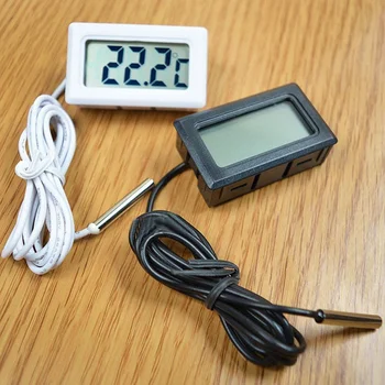 

Durable Mini Thermometer Temperature Meter Digital LCD Display Probe Fridge Refrigerator New
