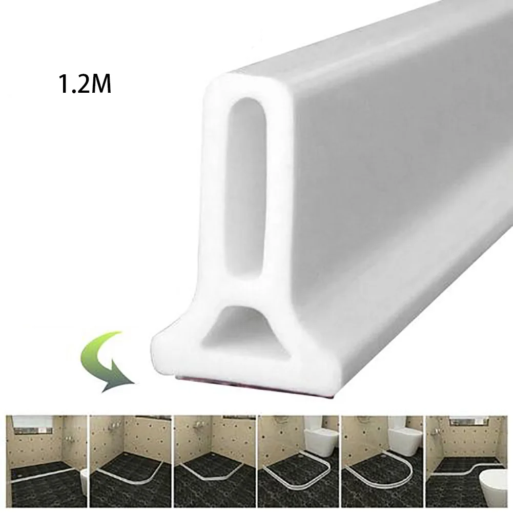 Bathroom Water Stopper Flood Barrier Rubber Dam Silicon Water Blocker