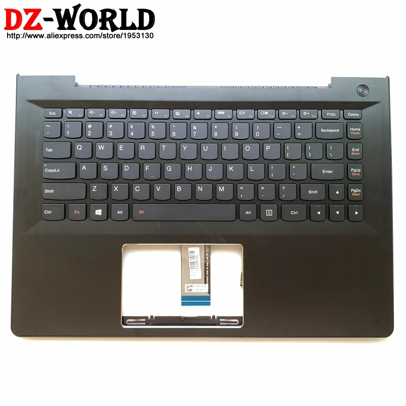Верхний чехол для рук с английской клавиатурой с подсветкой для lenovo S41-70-75-35 U41-70 Ideapad 500S-14ISK 300S-14ISK 5CB0J33245