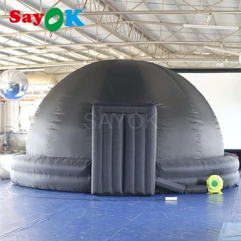 Online 5m(16.4ft) Portable Inflatable Planetarium Dome/Astronomy Dome/Projection Dome For School(Include Blower & Pvc Floor Mat)