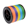 super strong rainbow 500M braided wires 100% pe fiber fishing line spectra multi-color 4 strands 6lb-80LB multifilament line ► Photo 3/6
