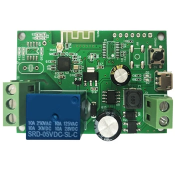 

Wifi Switch DC7-32V Inching/Self-Locking Wireless Relay Module Smart Home Automation for Computer Access