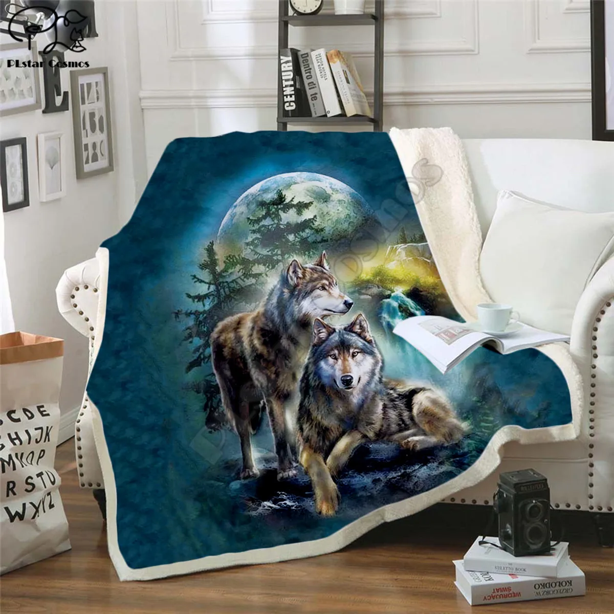 Boos worden Evenement Wennen aan Wolf Fleece Blanket 3d Full Printed Wearable Blanket Adults/kids Fleece  Blanket Home Accessories Drop Shippng Style-2 - Blanket - AliExpress