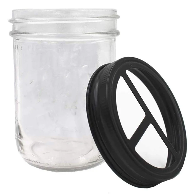 2 шт. держатель для зубной щетки Mason Jar крышка-ржавчина-нержавеющая сталь дом Ванная Комната Столешница Декор-для широкий рот мяч Рождество
