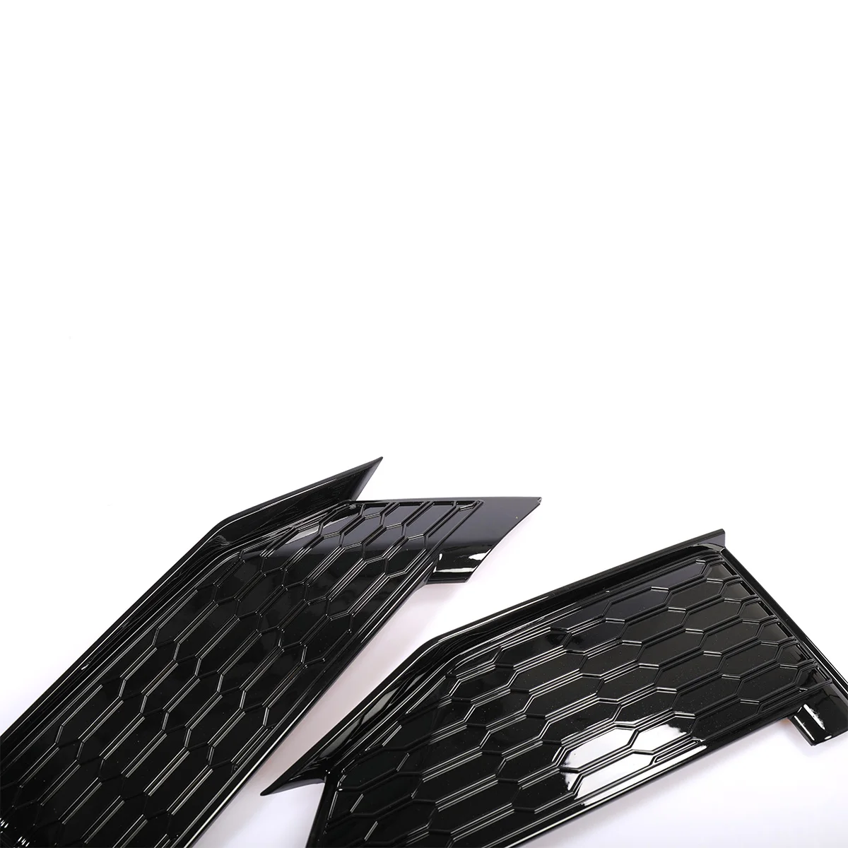 Пара глянцевый черный стиль передняя противотуманная фара накладка DRL Накладка для Honda Для Civic автомобильные аксессуары