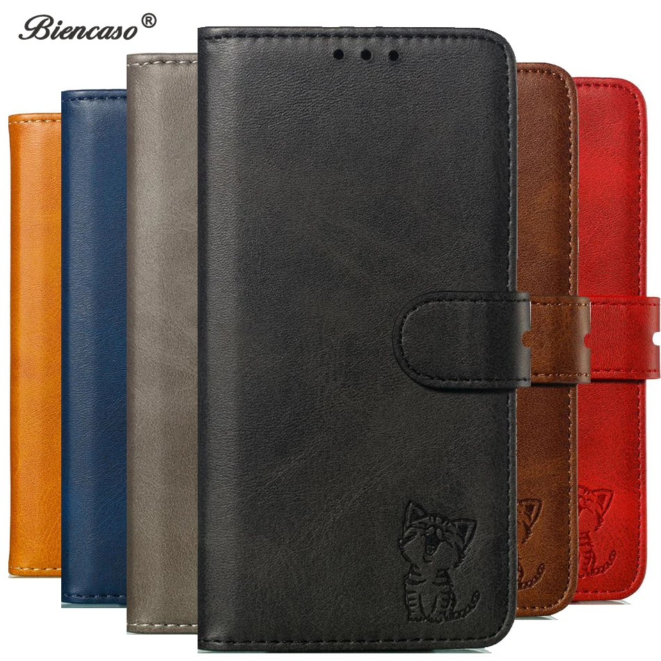 

Luxury Cat Pattern Wallet Flip Cases For Coque Moto G6 Plus G7 Power G7 Play Back Cover For Motorola Z4 Play Magnetic Phone Bags