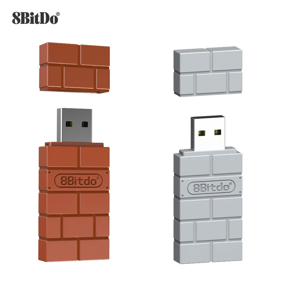 8Bitdo USB беспроводной Bluetooth адаптер приемник для Windows Mac Nintendo Switch PS5 контроллера