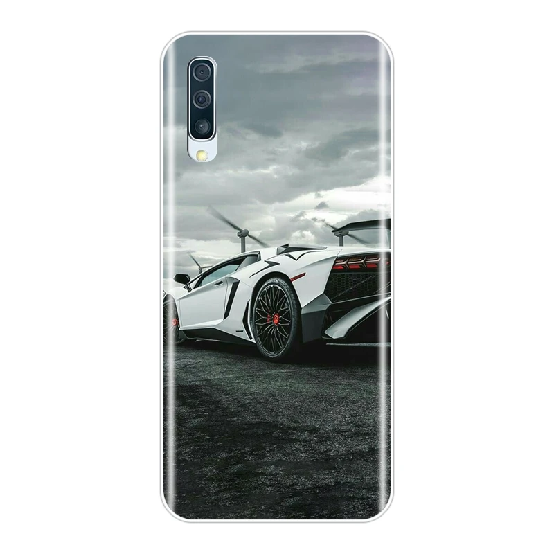 Силиконовый чехол для телефона samsung Galaxy A40 A30 A20 A10 Автомобильная спортивная мягкая задняя крышка для samsung Galaxy A80 A70 A60 A50