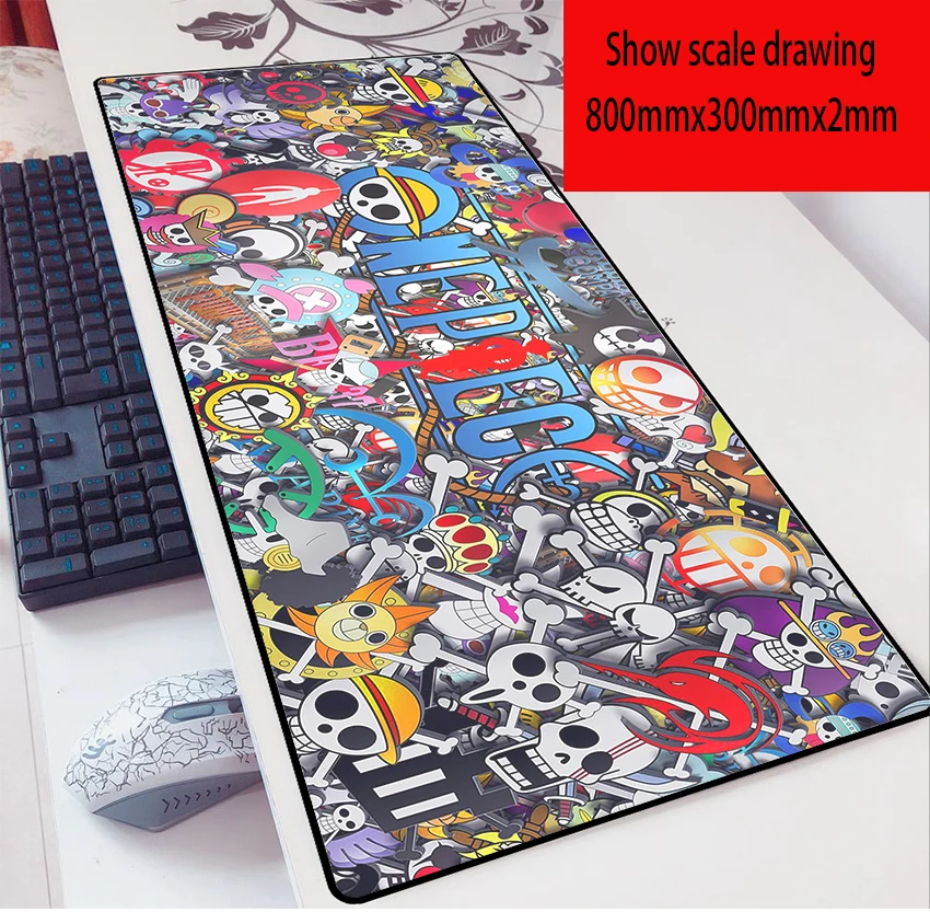 One Piece - Different Characters Themed 3D Gaming Mousepads (10 Designs)