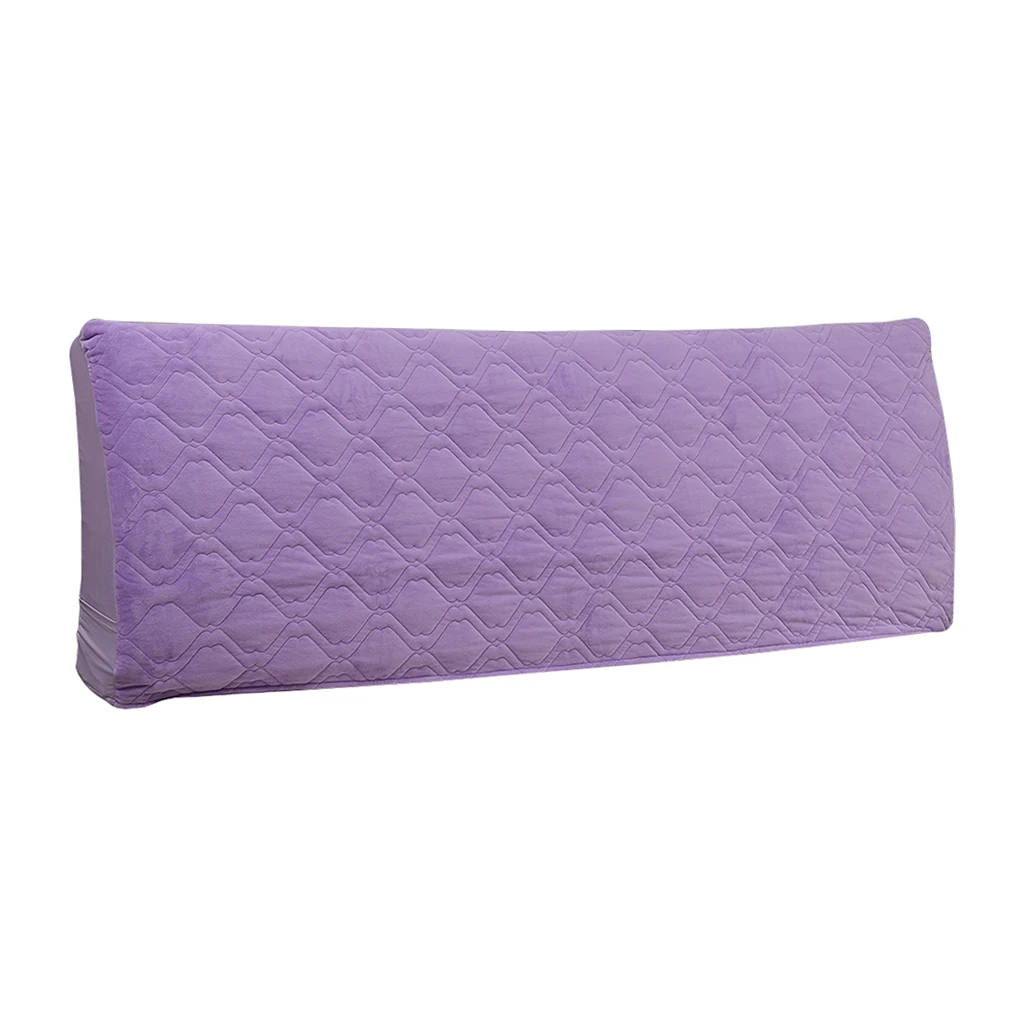 Thicken Stretch Bed Headboard Slipcover Protector Solid Color Dustproof Cover Bedside Bedroom Decorative Protectors