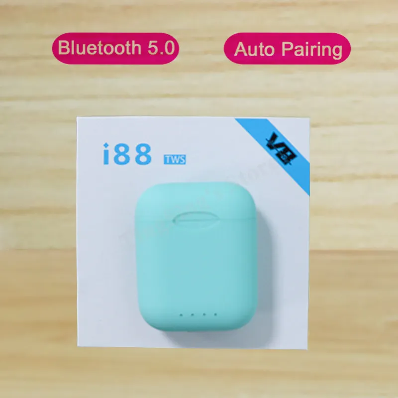 Новинка, высокое качество, I88 TWS, беспроводная стерео гарнитура Bluetooth 5,0, лучше, чем I10, I11, I13, I12, TWS для всех смартфонов